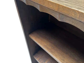 Art Deco Amsterdamse School Open Bookcase by Willem Penaat for Metz & Co., 1920s